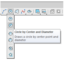 CAD drawing Interface. Toolbars 2