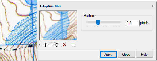 CAD drafting Adaptive Blur 6