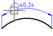 CAD drawing Arc length dimensioning 8