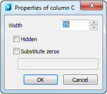 CAD drafting Editing the Size of Rows and Columns 3