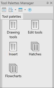 CAD software Tool Palettes 16