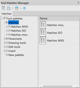 CAD drawing Tool Palettes 20