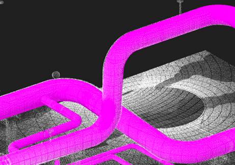 CAD drawing Searching for Pipes in Point Cloud 8