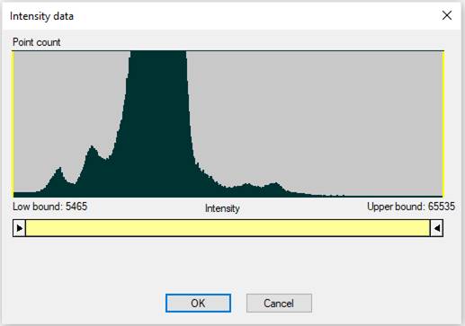 CAD drawing Recoloring a Cloud by Intensity 8