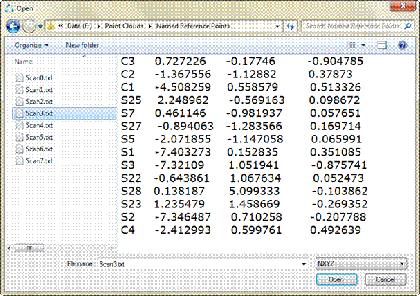 CAD drawing Import Reference Points 11