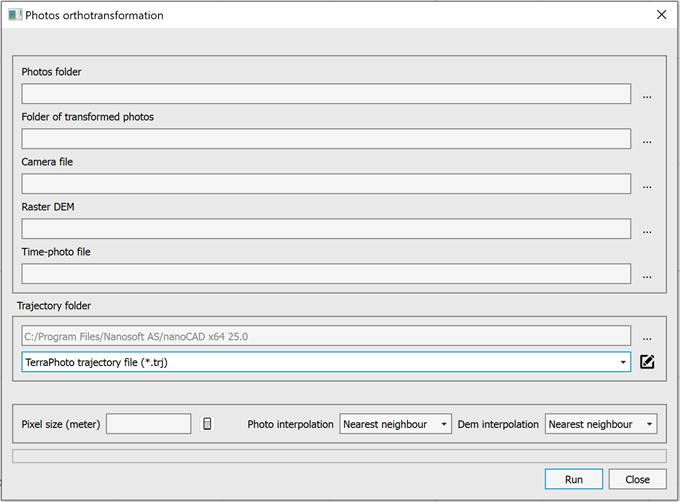 CAD software Photo Orthotransformation 7