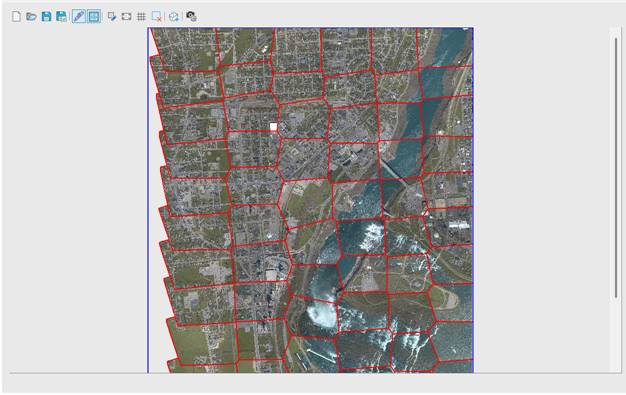 CAD drawing Creating Orthophotoplans 11