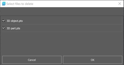 CAD drawing Import of Point Clouds 11