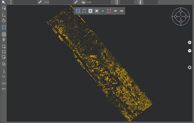 CAD drafting Import of Point Clouds 12