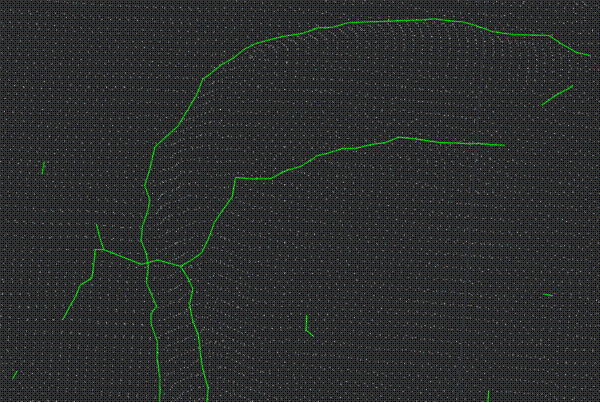 CAD drawing Search for Key Lines in the Point Cloud 8