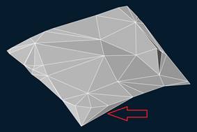 CAD drawing Mesh Boundary 8