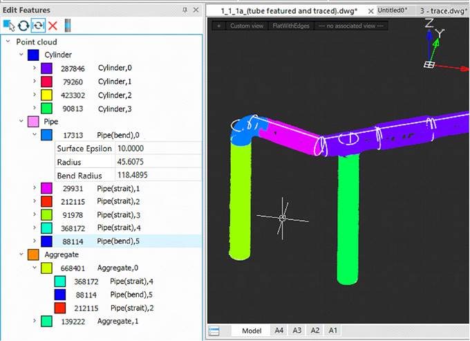 CAD drawing Edit Features 17