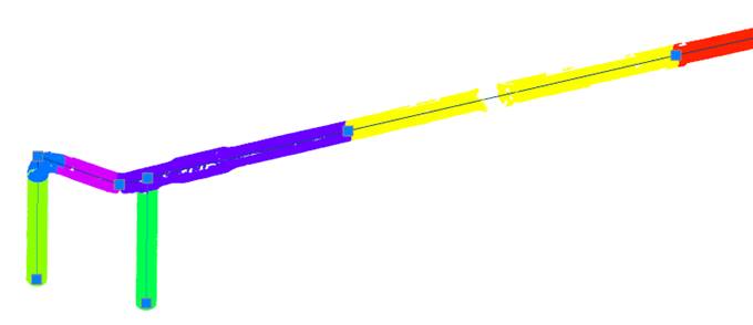 CAD drawing Creating a Pipeline Route 8