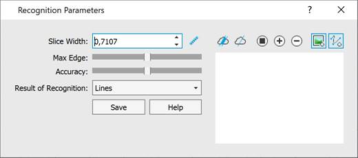 CAD software Recognition Settings 7