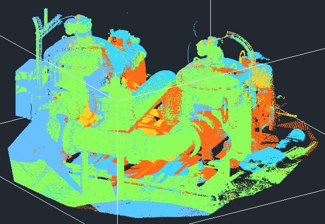 CAD drafting Point Cloud View Mode 30