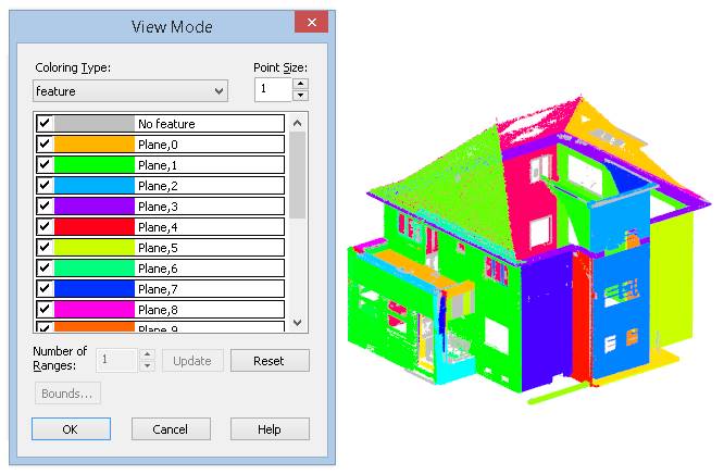 CAD drafting Point Cloud View Mode 39