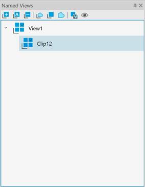 CAD software Named Views Panel 7