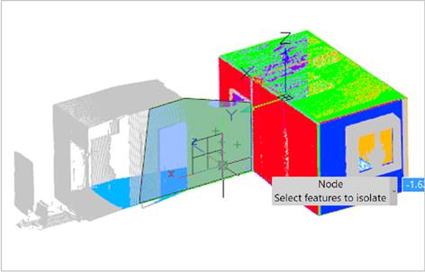 CAD drawing Isolate Feature 8