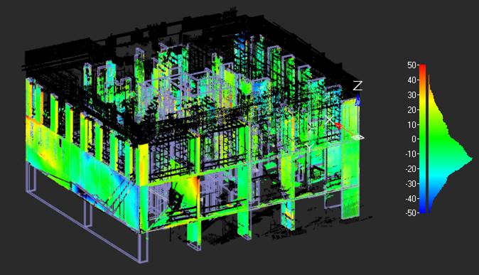 CAD drawing Point Cloud Comparison 8