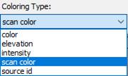 CAD software Recolor a Cloud by Height 7