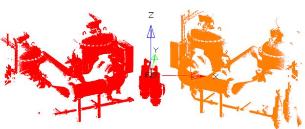 CAD drafting Registration (Stitching) of Point Clouds 0