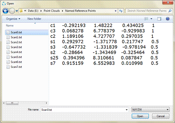 CAD drawing Import Reference Points 11