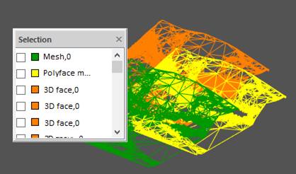 CAD software Converting to Meshes or 3D Faces 1