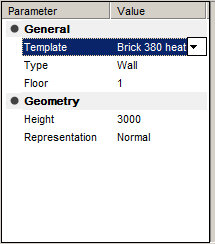 CAD drafting Polygonal wall 6