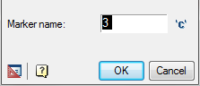 CAD software Add markers 7