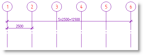 CAD drafting Single axis 9