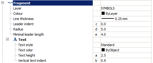 CAD drafting Fragment 0