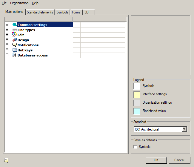 CAD software Settings 7