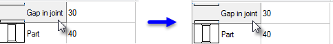 CAD drawing Rivet joint 14