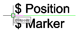 CAD software Universal marker 10