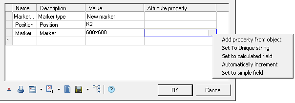 CAD software Universal marker 13