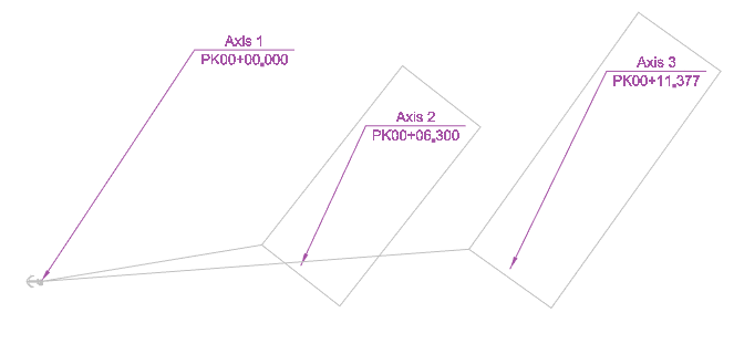 CAD drawing Stationing 14