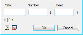 CAD software View and Section Label 7