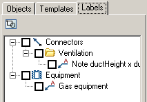 CAD software Sample create label 7