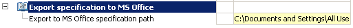 CAD drafting Export specification to MS Office 0