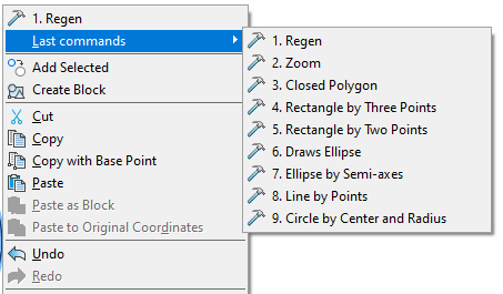 CAD software Working with Commands 7