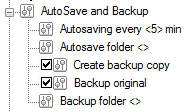 CAD drafting Auto Saving and Backup 0