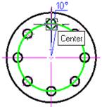 CAD drawing Ordinate Dimensioning 14