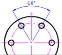 CAD drawing Angular Dimensions 17