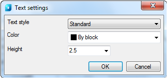 CAD software Interface of the Table Editor Dialog 52