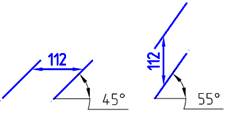 CAD drawing Oblique Dimension 5