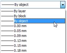 CAD software Cell Properties dialog 19