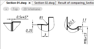 Disegno CAD Parametri del programma di ottimizzazione 134