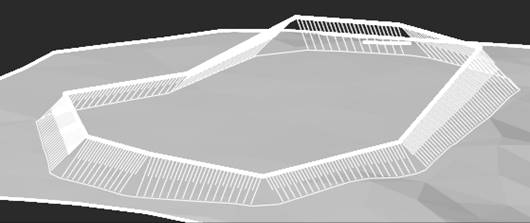 CAD drafting 3D Slope 9