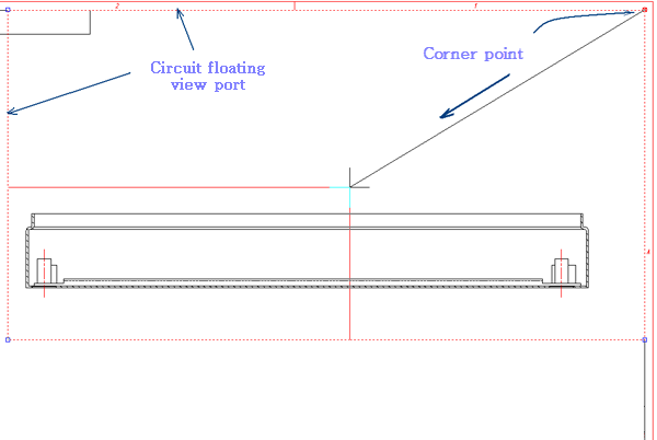 CAD drafting Example of design drawings of extended objects 3