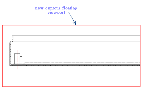 CAD software Example of design drawings of extended objects 4
